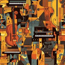 Image result for Abstract Musical Instruments