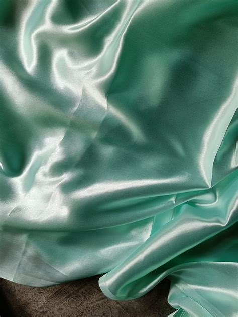 Megumi Silky & Shiny Satin Fabric for Dress Garment Cloth Material 44 ...