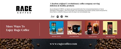Rage Coffee Pack of 4 Flavours - Irish Hazelnut, Dark Chocolate, Creme ...