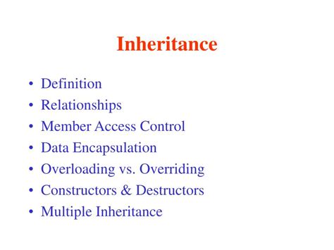 Image result for Define Inheritance