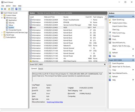 Image result for MS Access Error Event Viewer