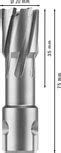 PRO Metal TCT Annular Cutter - Bosch Professional