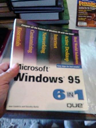 Buy Microsoft Windows 95 6-in-1 Book Online at Low Prices in India ...