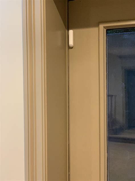 Installing Nest Detect sensor on recessed basement door : r/Nest