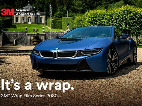 Buy 3M 2080 G227 Gloss Blue Metallic 5ft x 10ft W/Application Card ...