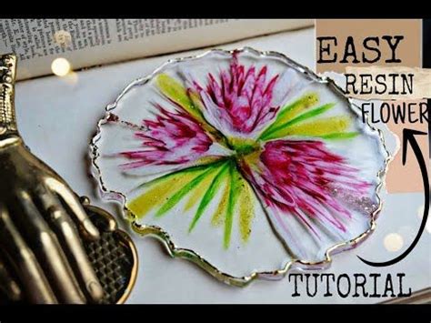 Image result for Resin Flower Coaster Tutorials