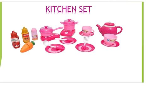 Buy toyshine kitchen set tea party kitchen set toy with accessories toy ...