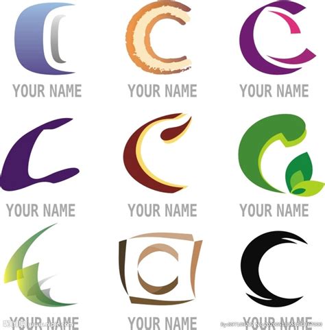 c字母标志设计设计图__广告设计_广告设计_设计图库_昵图网nipic.com