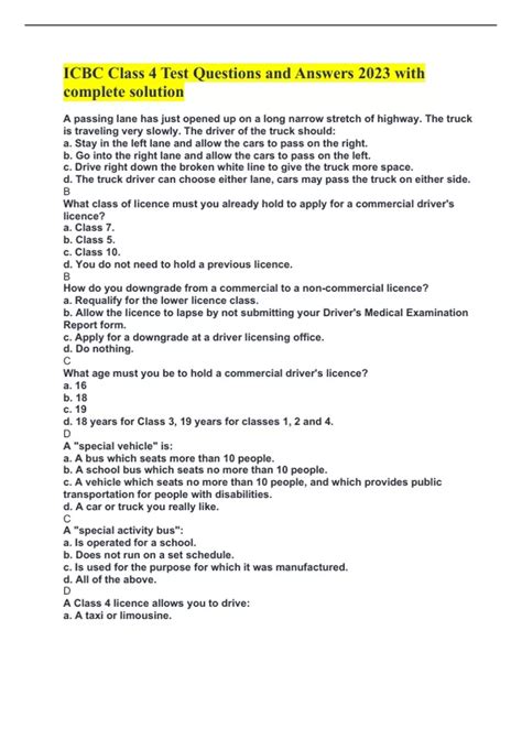 Image result for Class 4 Knowledge Test Practice BC