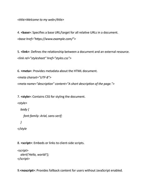 Full HTML Code List 的图像结果