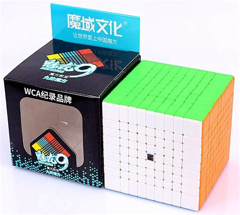 Kiditos MoYu Meilong 9X9X9 Speed Cube Professional Stickerless Cubing ...