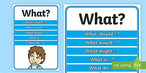 What? Question Poster (teacher made) - Twinkl