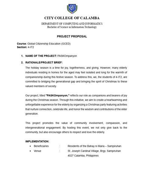 Image result for Development Project Proposal PDF