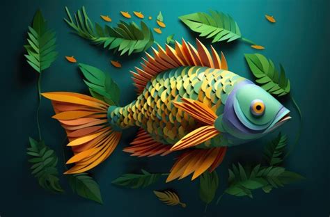 Image result for Paper Fish High Resolution