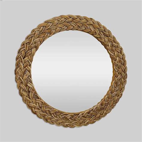 Coastal Braid Round Mirror – Archizy