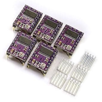 KTC CONS Labs 5 Pcs DRV8825 Stepper Motor Driver Module with Heatsink ...
