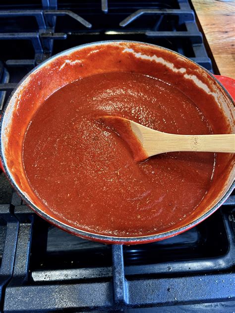 Quick and Tasty Enchilada Sauce - My Kitchen Escapades