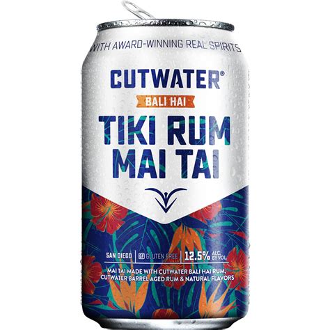 Cutwater Tiki Rum Mai Tai Cans 355ml | Woolworths