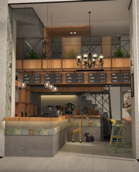 成都咖啡厅装修|LOFT咖啡厅设计【现代ins咖啡厅设计】|空间|室内设计|咖啡厅装修设计V - 原创作品 - 站酷 (ZCOOL)