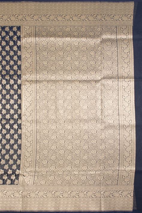Handloom Banarasi Kora Silk Saree 10061118 – Avishya.com
