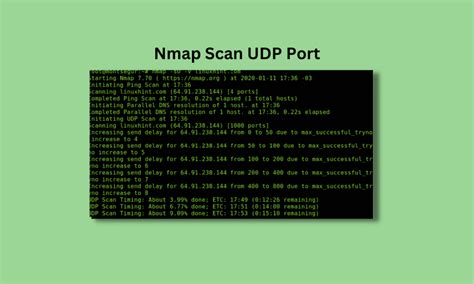 Nmap Port Scanning 的图像结果