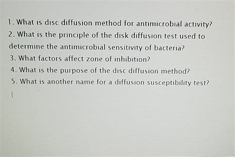 Disc Diffusion Method Kit 的图像结果