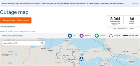 Image result for Windstream Kinetic Outage Map