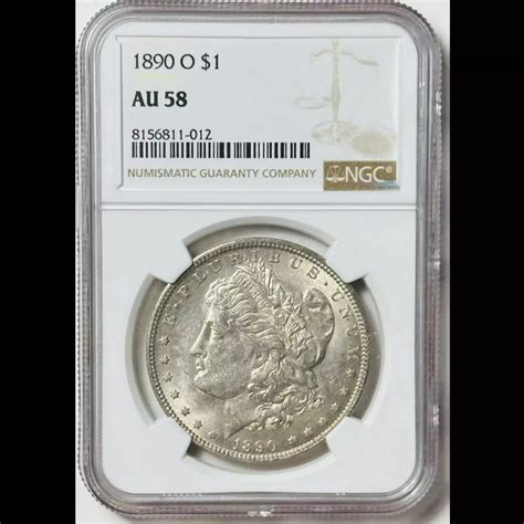 1890-O Morgan Silver Dollar NGC AU-58 - Bob Paul Rare Coins