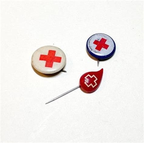 Image result for Red Cross Pinback