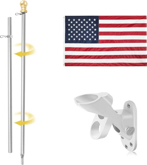 Jetlifee American Flag Pole Kit, Including 100% India | Ubuy