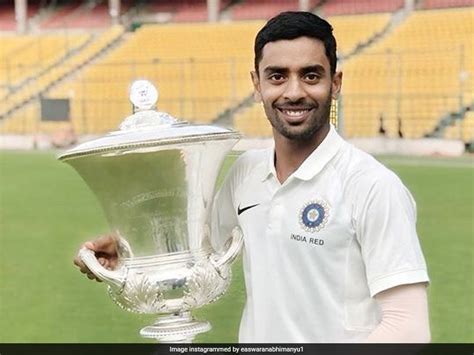 "मैं आसानी से...", अभिमन्यु ईश्वरन ने भारतीय टीम में शामिल होने को लेकर ...