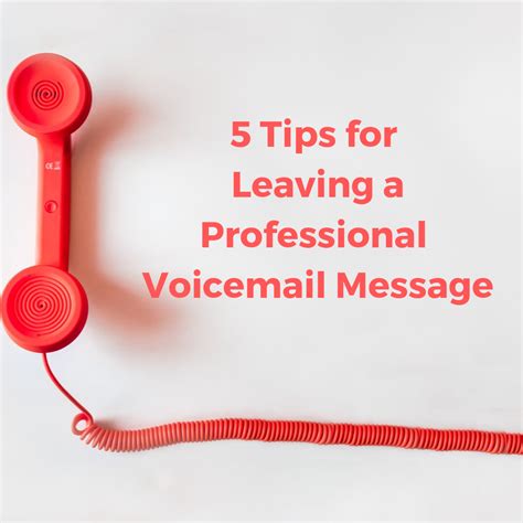 5 Tips for Leaving a Professional Voicemail Message | Breakaway Staffing
