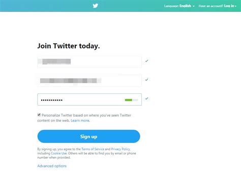 Create Twitter Account 的图像结果