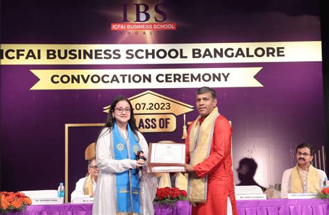 ICFAI Business School Bangalore Conducts Convocation 2023 - BW ...