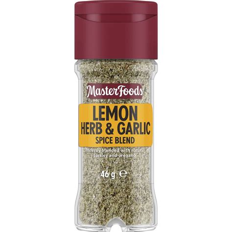 Masterfoods Lemon Herb & Garlic Seasoning 46g | Woolworths