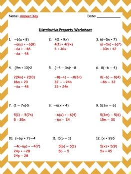 Distributive Property Worksheets 的图像结果