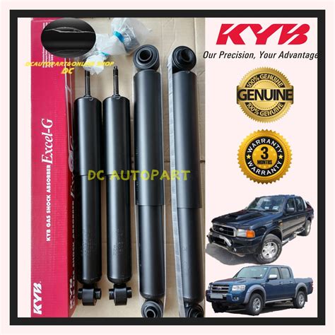 KYB KAYABA SHOCK ABSORBER FRONT & REAR FORD RANGER OLD WL 1997-2006 FRT ...