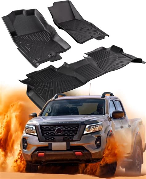DrCarNow - Tapetes para Nissan Frontier 2025 2024 2023 2022 con 2ª fila ...
