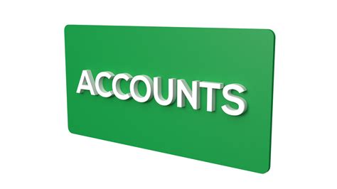 Accounts sign | Accounts signage | Accounts signbaord