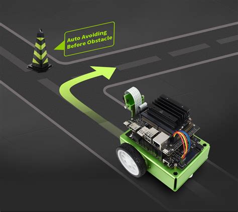 JetBot 2GB AI Kit, AI Robot Based on Jetson Nano 2GB Developer Kit ...