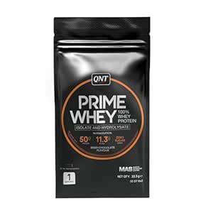QNT Prime Whey Protein Powder | Irish Chocolate, 1 Serving Sachet ...
