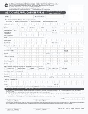 Fillable Online imc application form - SlideShare Fax Email Print ...