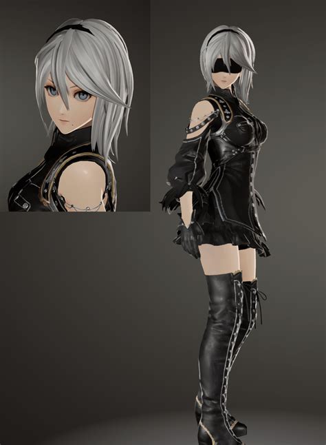 2B Code Vein Mod 的图像结果