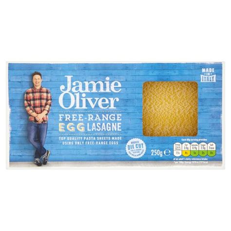Jamie Oliver Free Range Egg Lasagne Sheets   Ocado