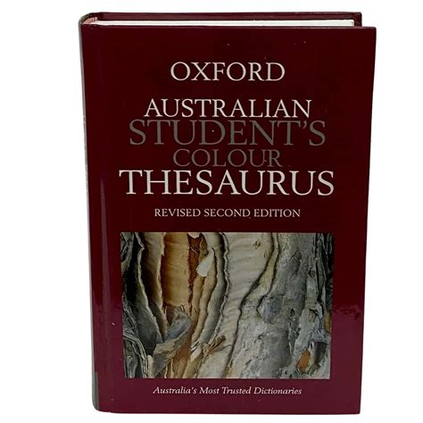 Oxford Australian Students Colour Thesaurus Revised 2nd Edition