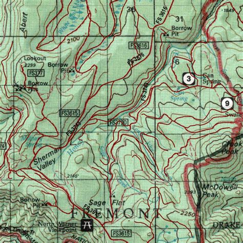Oregon Hunting Unit 74, Warner Land Ownership Map map by HuntData LLC ...