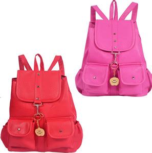 Plama Girl'S Stylish Backpacks 12 L Backpack RED & PINK - Price in ...