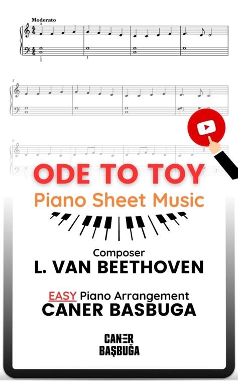 Beethoven - Ode To Joy from Symphony No. 9 | Easy Piano Arrangement ...