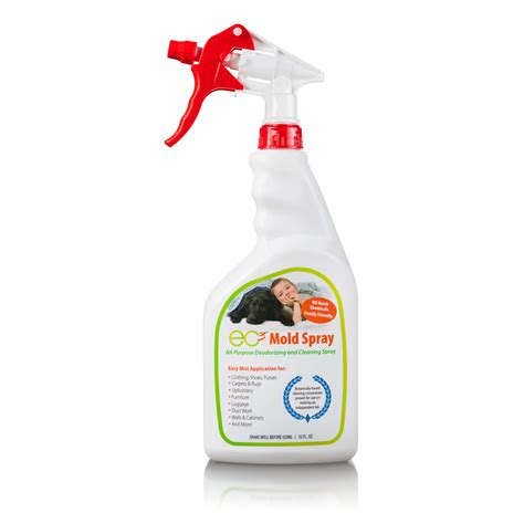 EC3 Mold Solution Spray | Ready-to-use Mold Spray and Cleaner; Removes ...