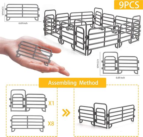 Buy iqipets Farm Animal Figurines Toys Realistic 16 PCS Horse Animals ...